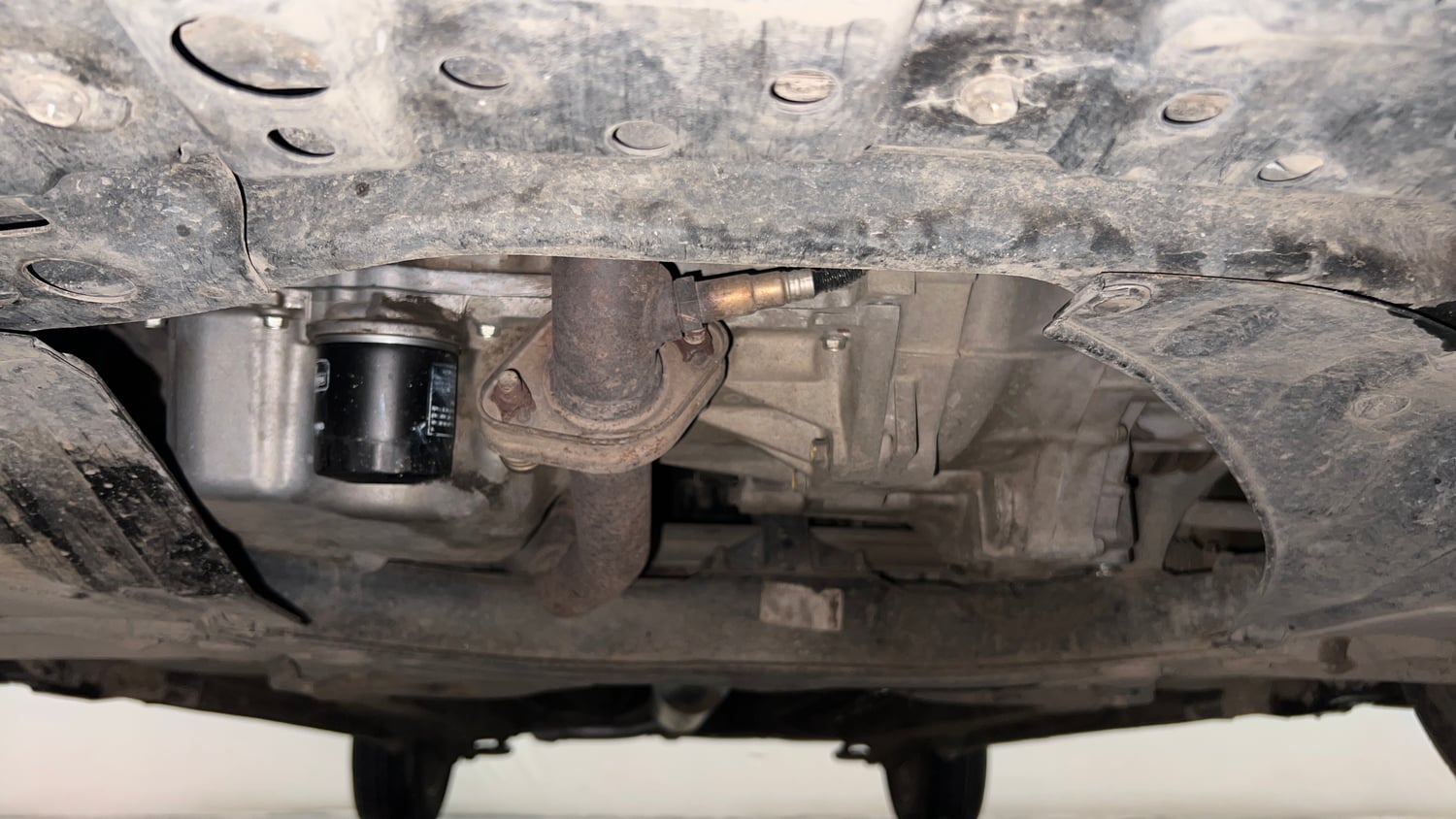 Used 2012 Maruti Suzuki Swift Dzire ZXI Petrol Manual extra FRONT LEFT UNDERBODY VIEW