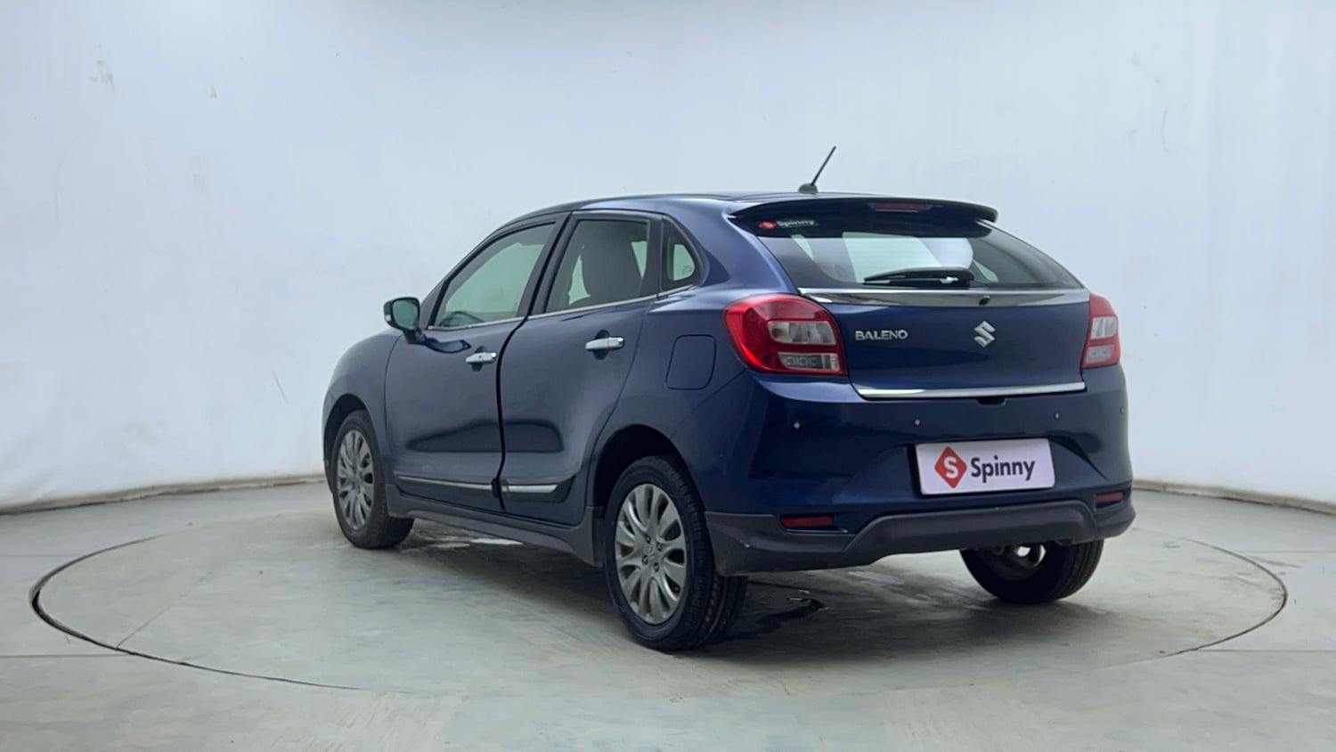 Used 2018 Maruti Suzuki Baleno Alpha 1.2 Petrol Manual exterior LEFT REAR CORNER VIEW