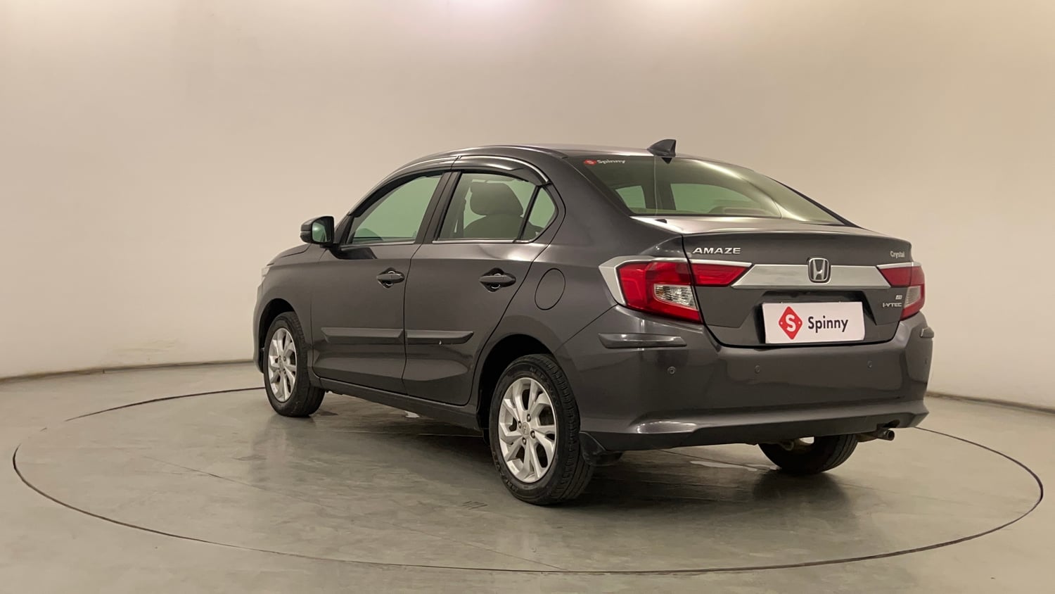 Used 2021 Honda Amaze 1.2 VX CVT Petrol Petrol Automatic exterior LEFT REAR CORNER VIEW