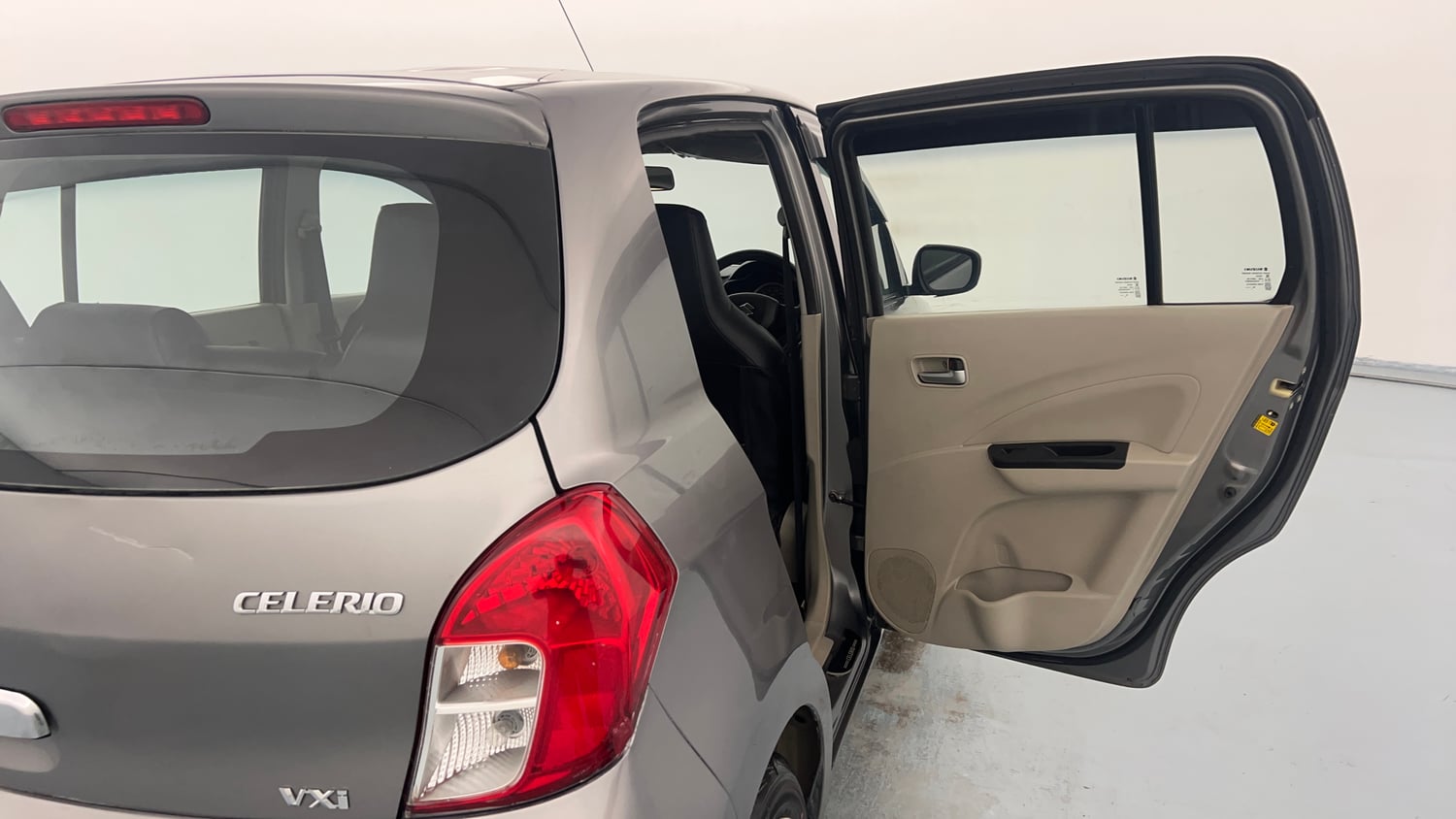 Used 2018 Maruti Suzuki Celerio VXi CNG Cng Manual interior RIGHT REAR DOOR OPEN VIEW