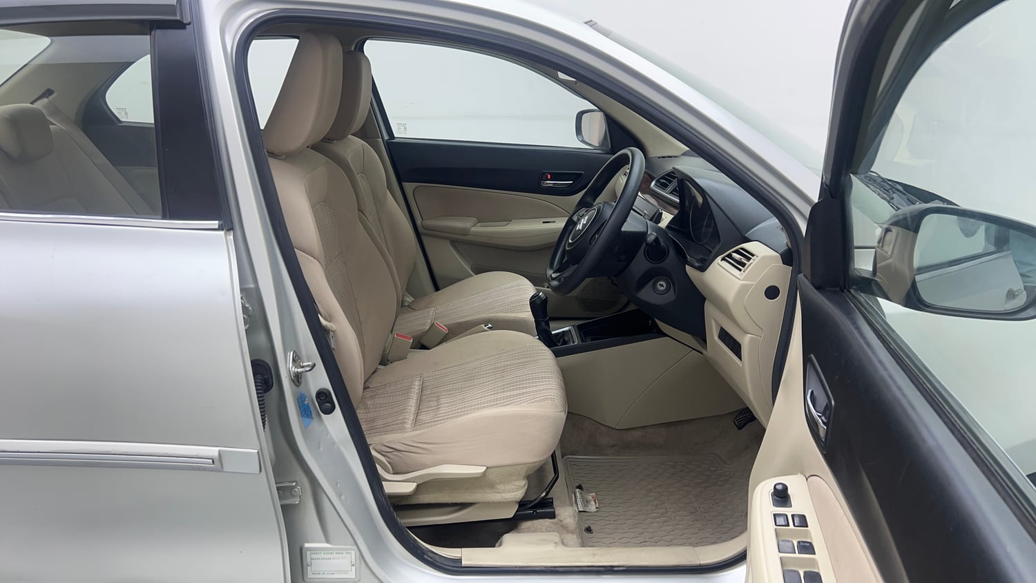 Used 2017 Maruti Suzuki Dzire VXi Petrol Manual interior RIGHT SIDE FRONT DOOR CABIN VIEW