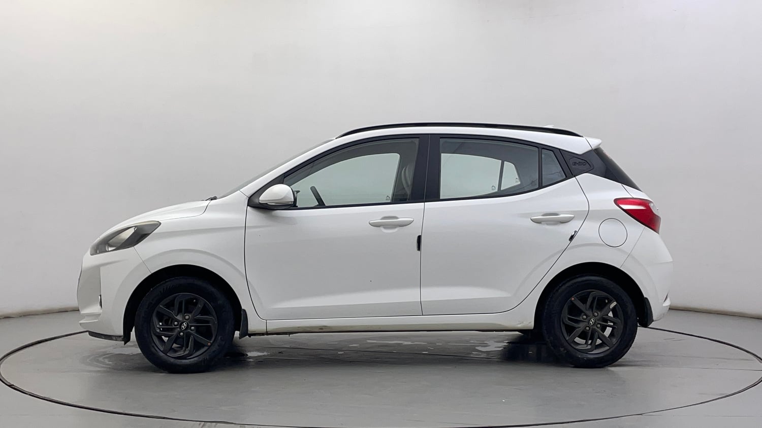Used 2021 Hyundai Grand i10 Nios Sportz 1.2 Kappa VTVT Petrol Manual exterior LEFT SIDE VIEW