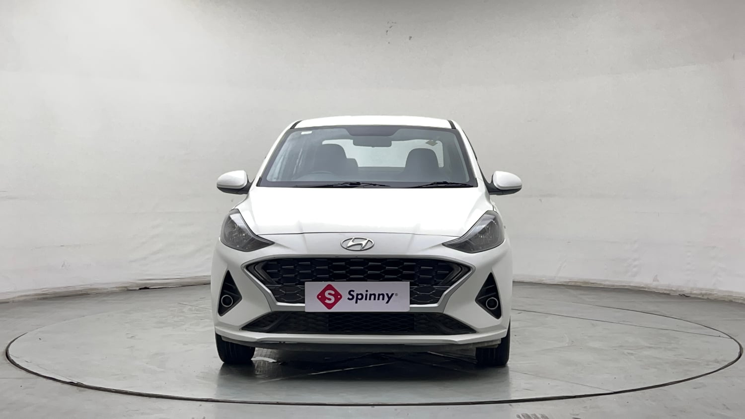 Used 2021 Hyundai Aura S 1.2 CNG Cng Manual exterior FRONT VIEW