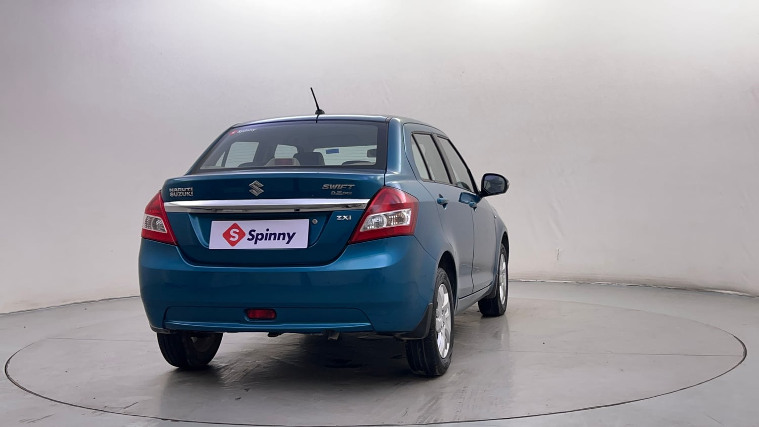 Used 2012 Maruti Suzuki Swift Dzire ZXI Petrol Manual exterior RIGHT REAR CORNER VIEW