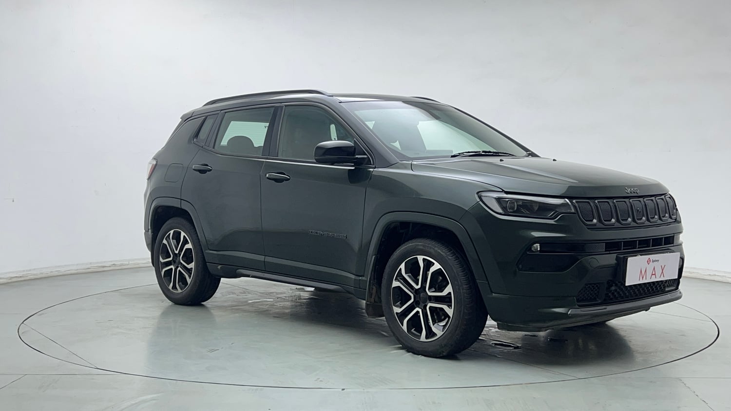 Used 2022 Jeep Compass Model S (O) 1.4 Petrol DCT Petrol Automatic exterior RIGHT FRONT CORNER VIEW