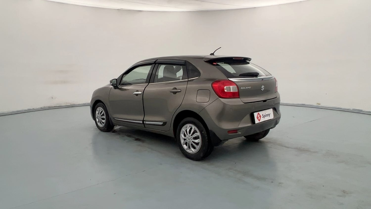 Used 2019 Maruti Suzuki Baleno Delta Petrol Manual exterior LEFT REAR CORNER VIEW