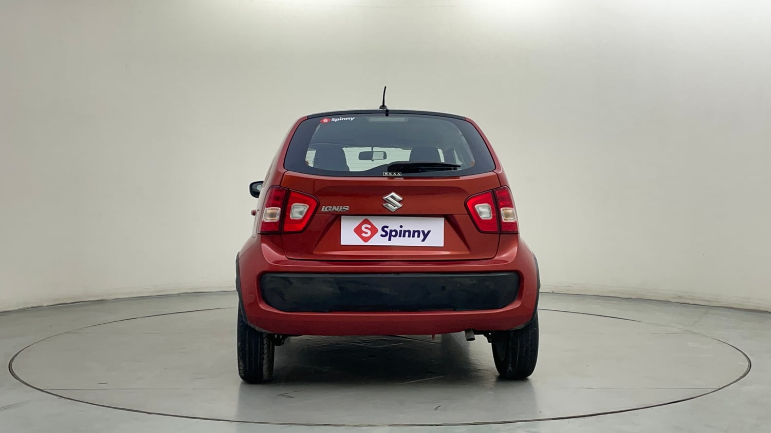 Used 2017 Maruti Suzuki Ignis Zeta 1.2 AMT Petrol Automatic exterior BACK VIEW