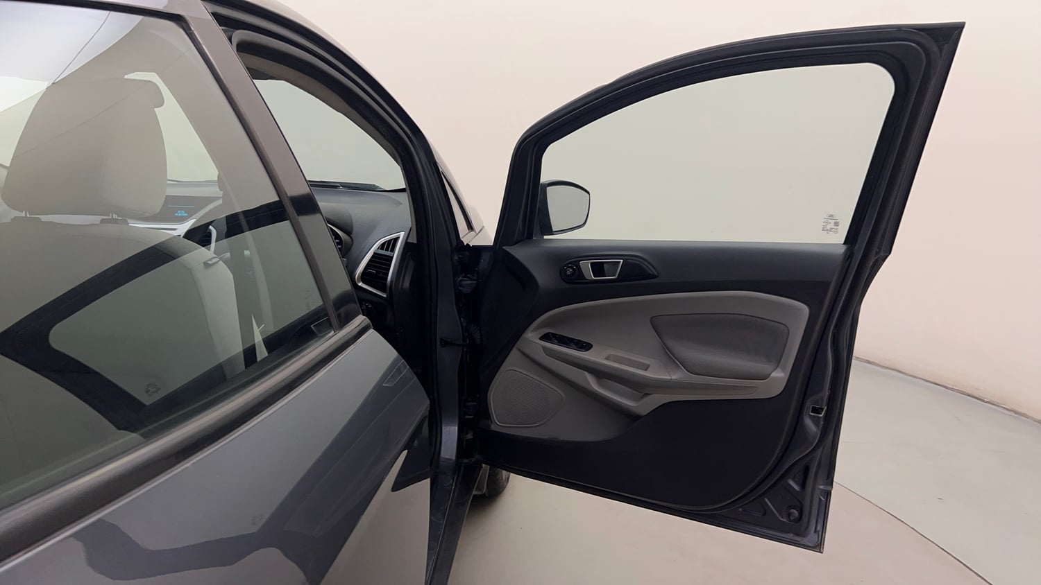 Used 2015 Ford EcoSport Titanium 1.5 Ti-VCT AT Petrol Automatic interior RIGHT FRONT DOOR OPEN VIEW