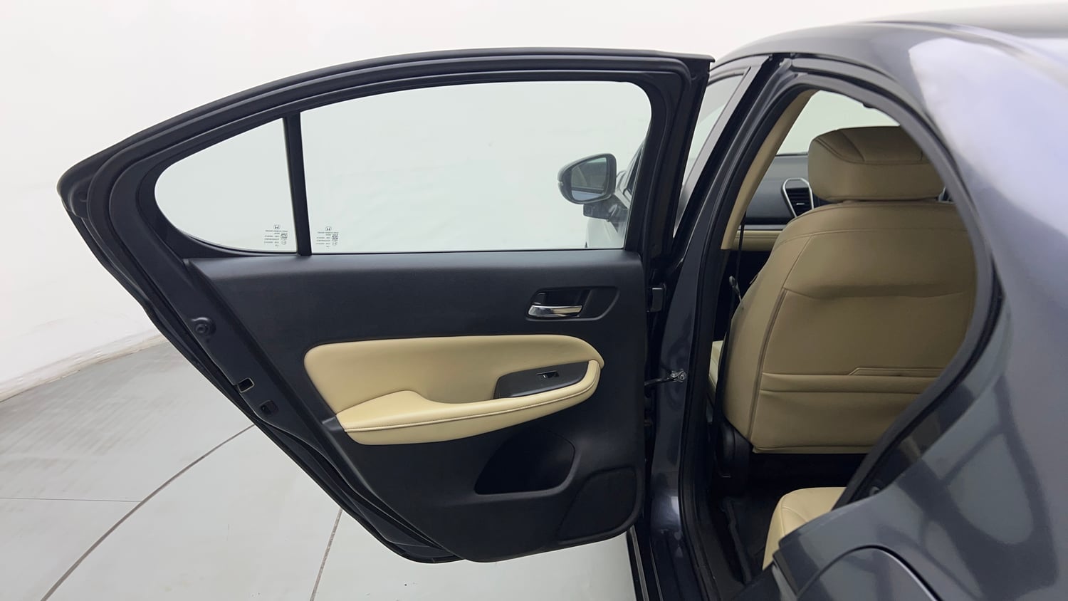 Used 2022 Honda City ZX CVT Petrol Petrol Automatic interior LEFT REAR DOOR OPEN VIEW