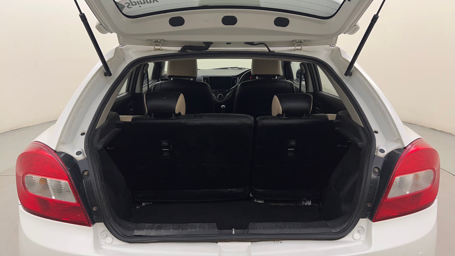 Used 2021 Maruti Suzuki Baleno Delta Petrol Manual interior DICKY INSIDE VIEW