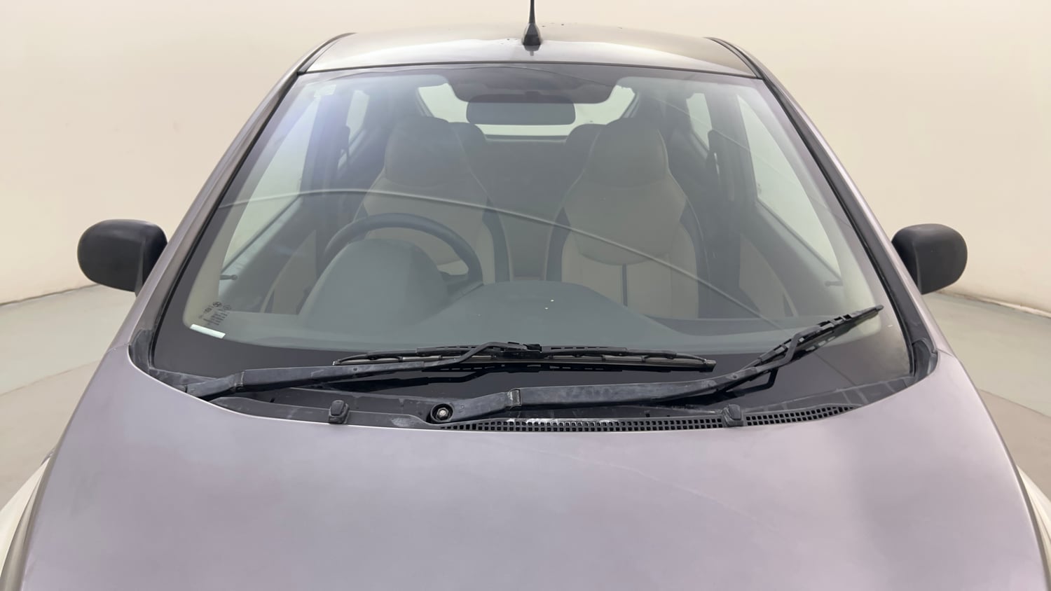 Used 2012 Hyundai Eon Magna + Petrol Manual exterior FRONT WINDSHIELD VIEW
