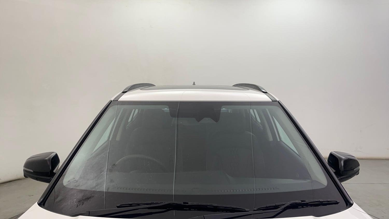 Used 2024 Hyundai Creta SX (O) 1.5 Petrol IVT Knight Petrol Automatic exterior FRONT WINDSHIELD VIEW