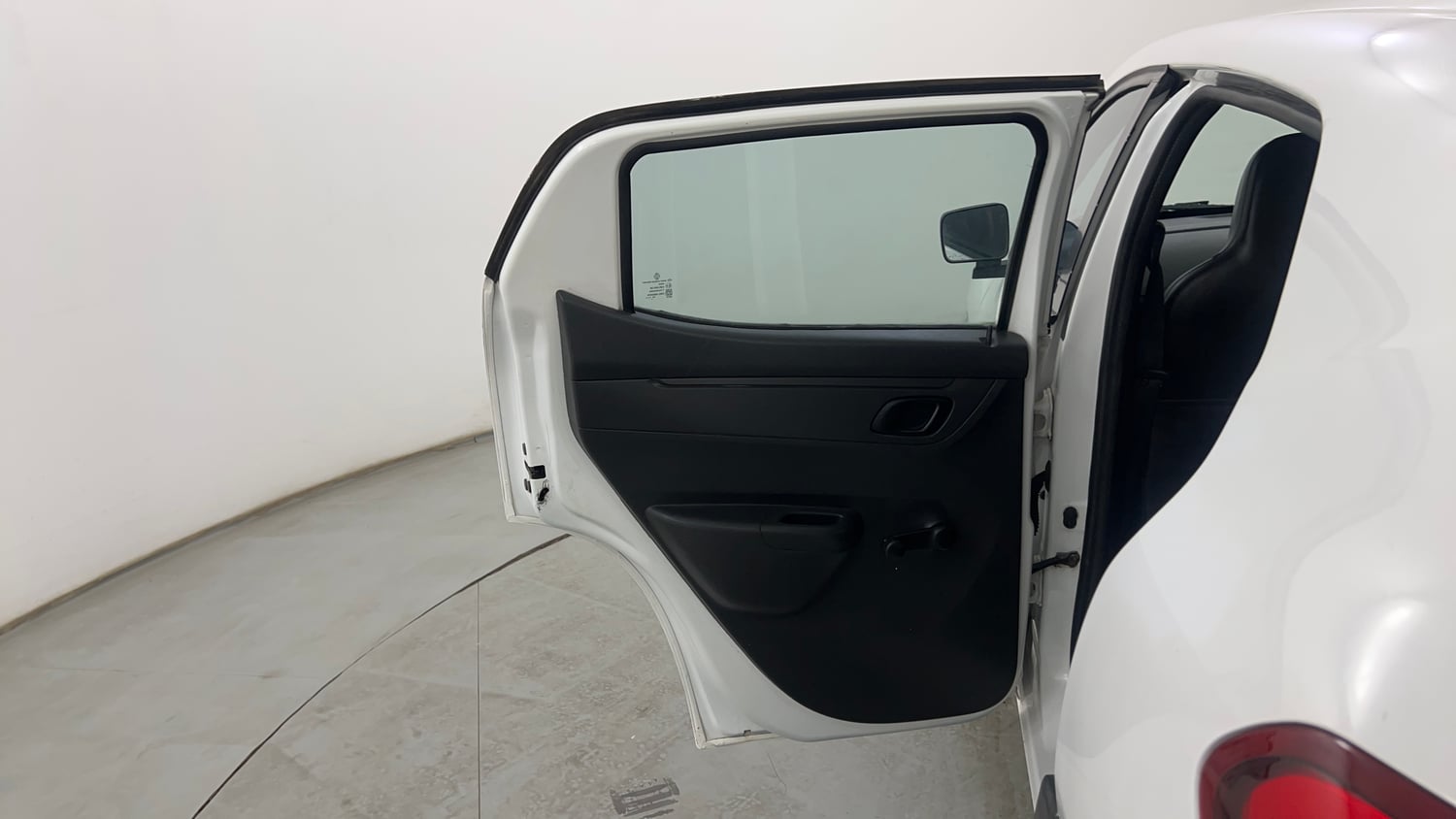 Used 2015 Renault Kwid RXT Petrol Manual interior LEFT REAR DOOR OPEN VIEW
