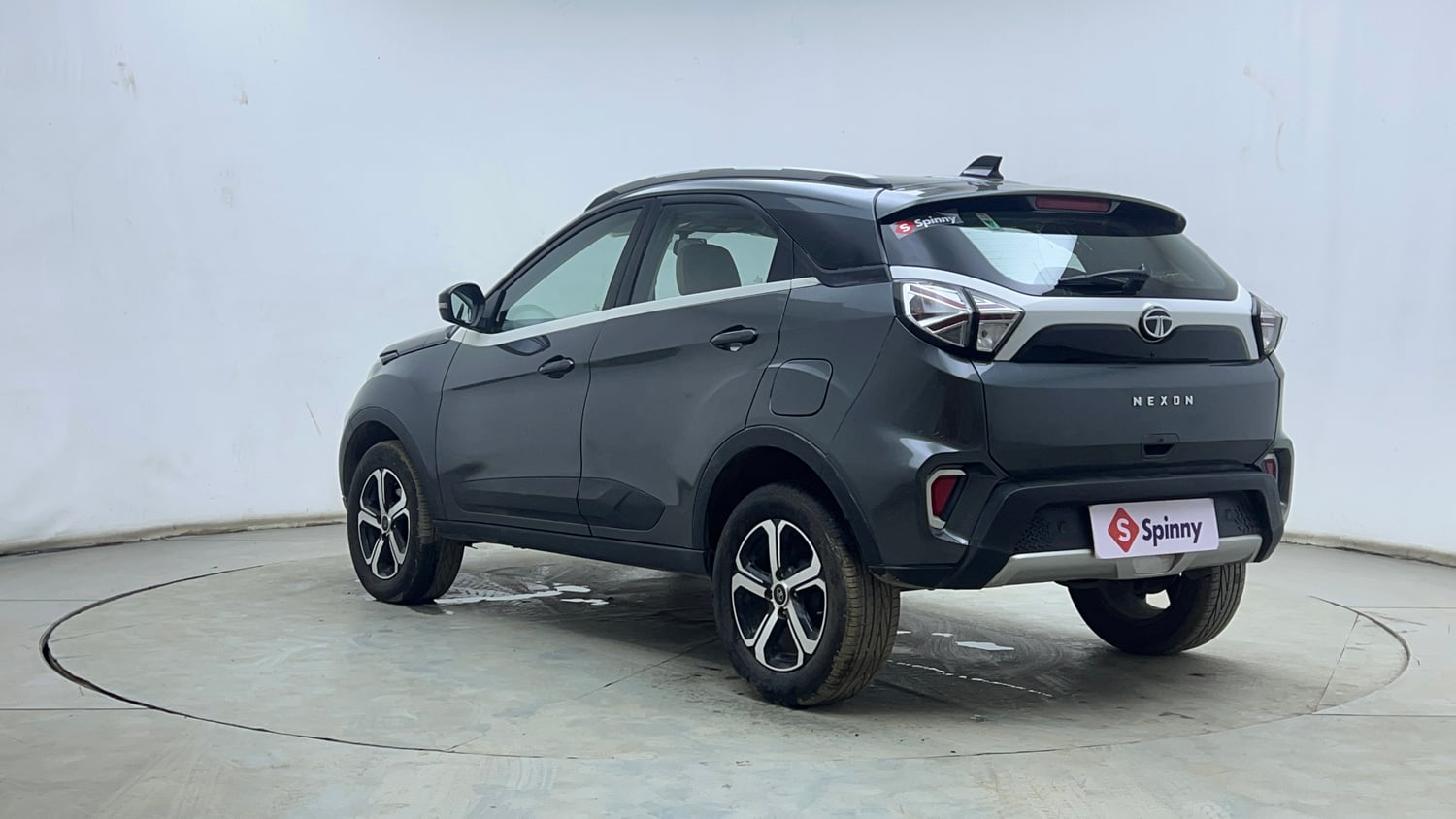 Used 2023 Tata Nexon XZ Plus Diesel Diesel Manual exterior LEFT REAR CORNER VIEW