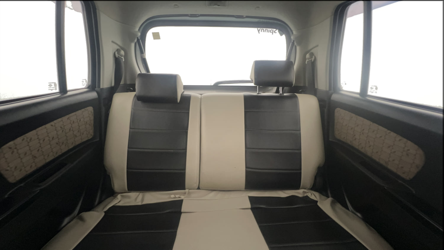 Used 2017 Maruti Suzuki Wagon R VXI Petrol Manual interior REAR SEAT CONDITION VIEW