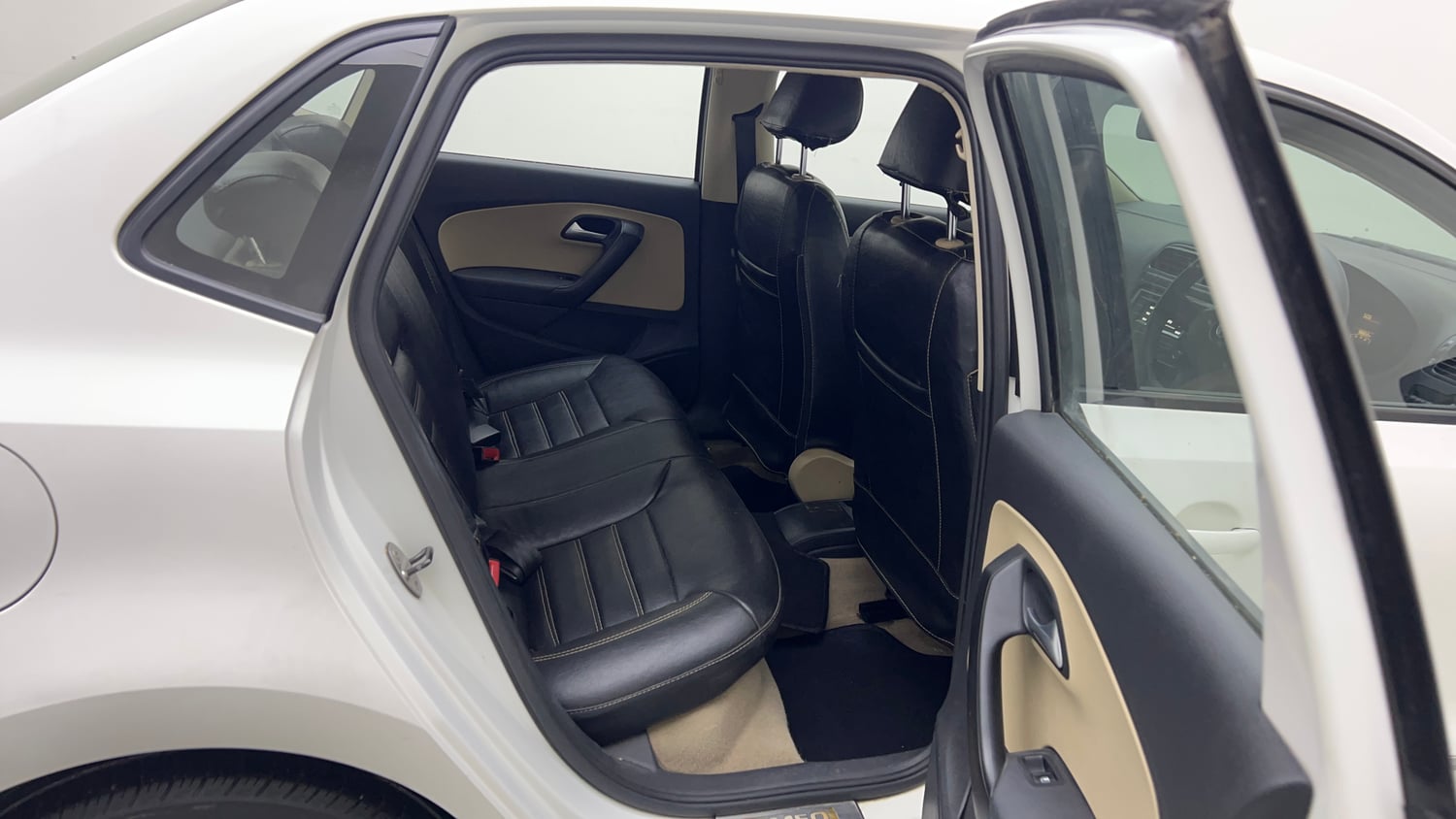 Used 2016 volkswagen Ameo Comfortline 1.2 Petrol+cng(Outside fitted) Petrol+cng Manual interior RIGHT SIDE REAR DOOR CABIN VIEW