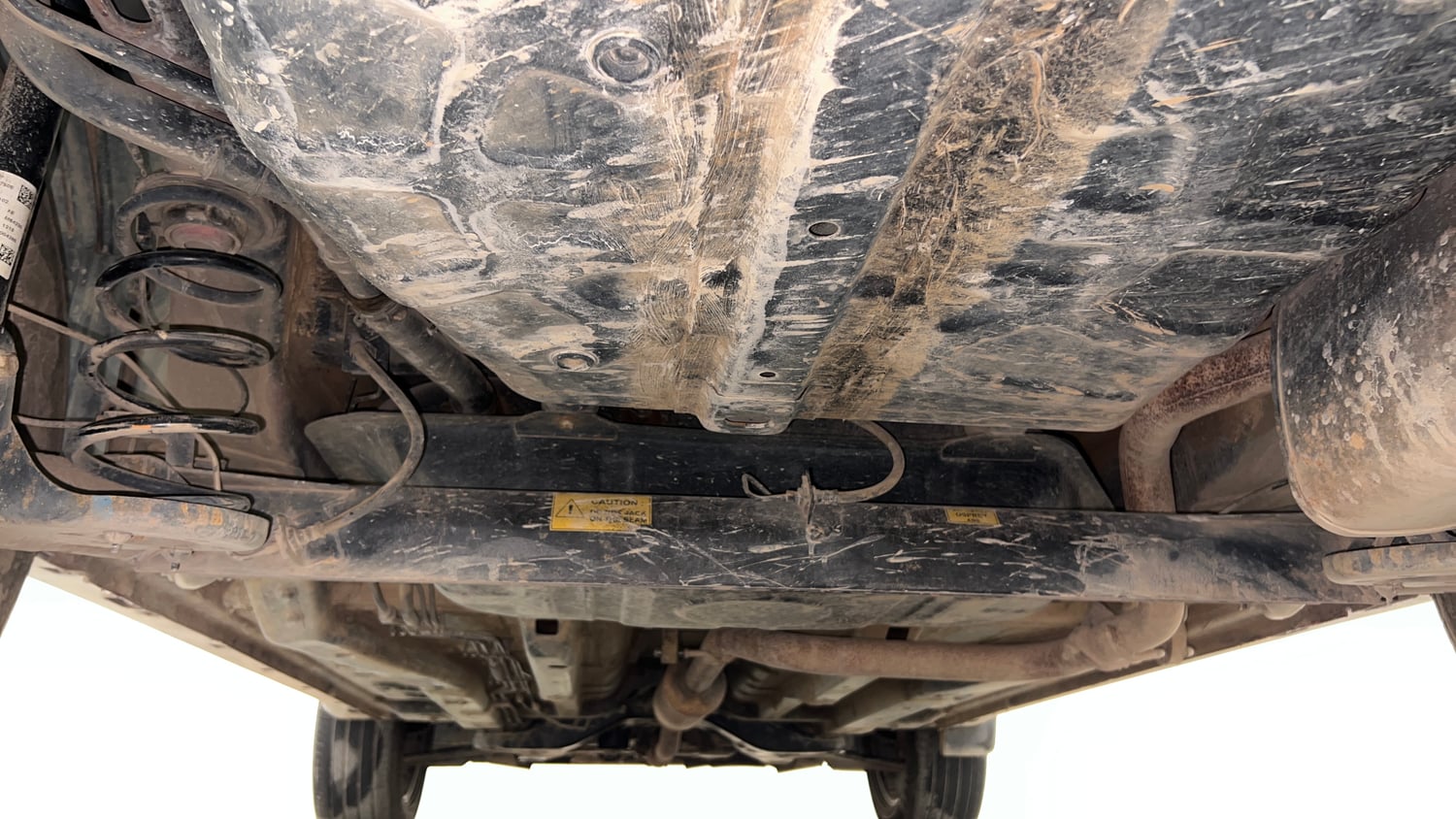 Used 2019 Tata Nexon XZA Plus Petrol Dual Tone Petrol Automatic extra REAR UNDERBODY VIEW (TAKEN FROM REAR)
