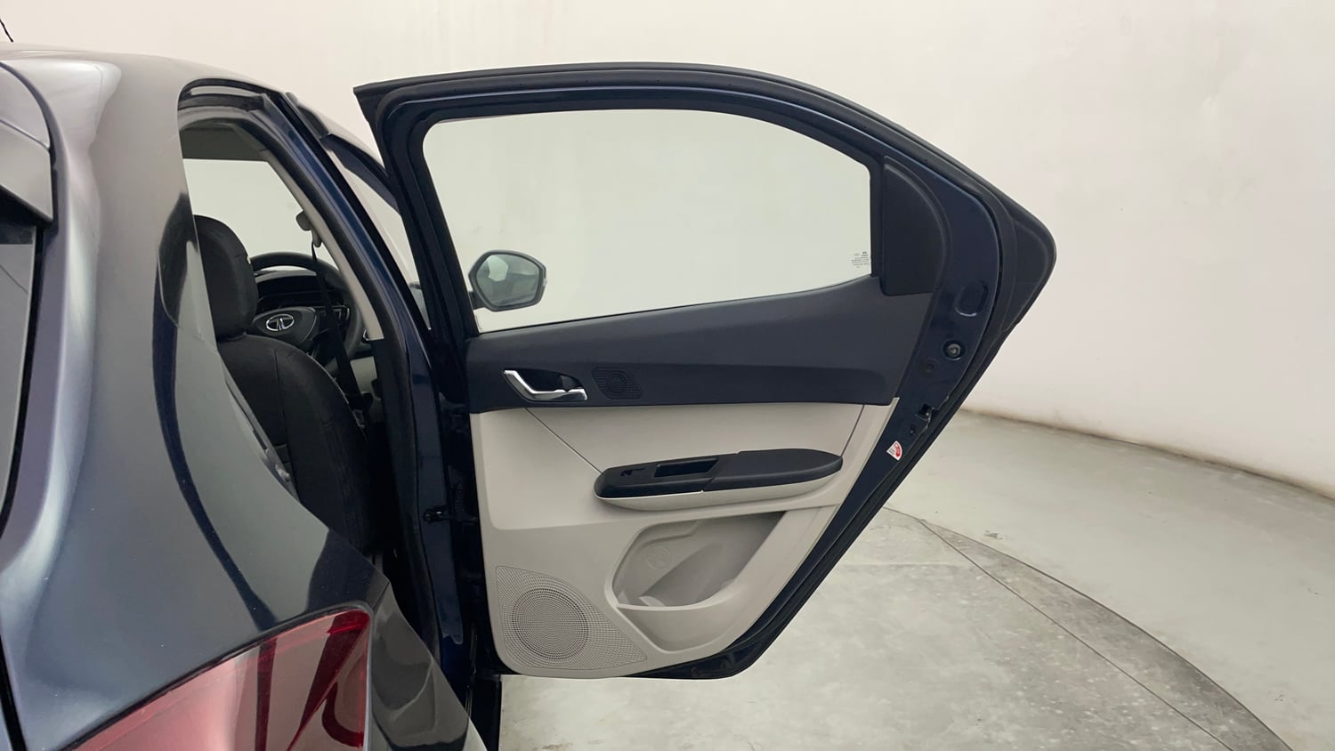 Used 2023 Tata Tiago XZ Plus Petrol Manual interior RIGHT REAR DOOR OPEN VIEW