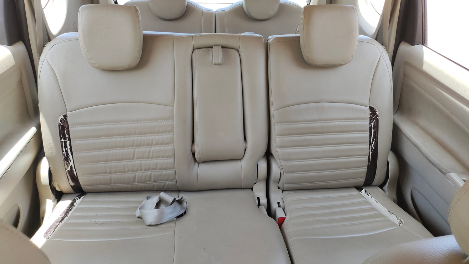 Used 2016 Maruti Suzuki Ertiga VXI Petrol Manual interior REAR SEAT CONDITION VIEW