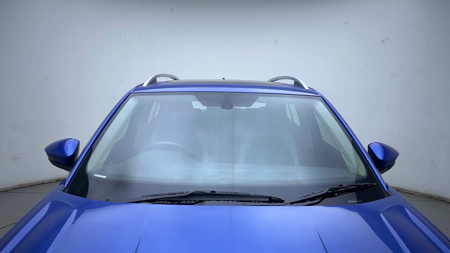Used 2024 Volkswagen Taigun Topline 1.0 TSI AT Petrol Automatic exterior FRONT WINDSHIELD VIEW