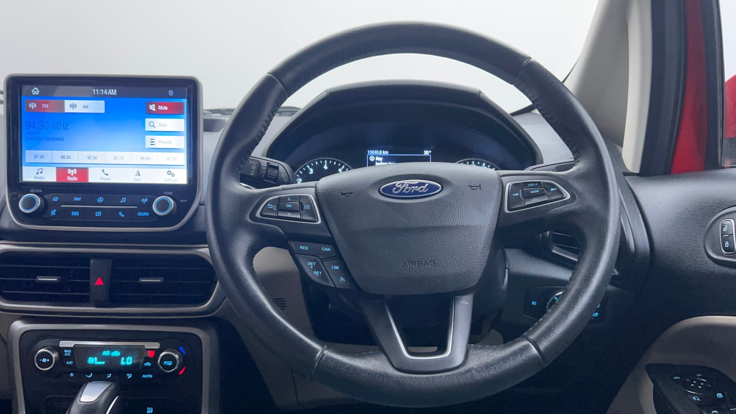 Used 2021 Ford EcoSport Titanium Plus 1.5L Ti-VCT AT Petrol Automatic interior STEERING VIEW