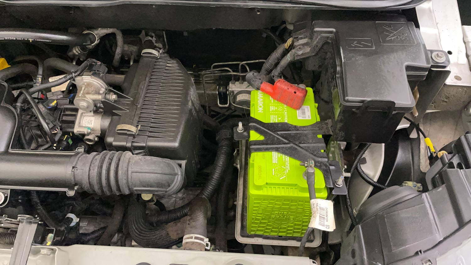Used 2022 Renault Triber Limited Edition Petrol Manual engine ENGINE LEFT SIDE VIEW