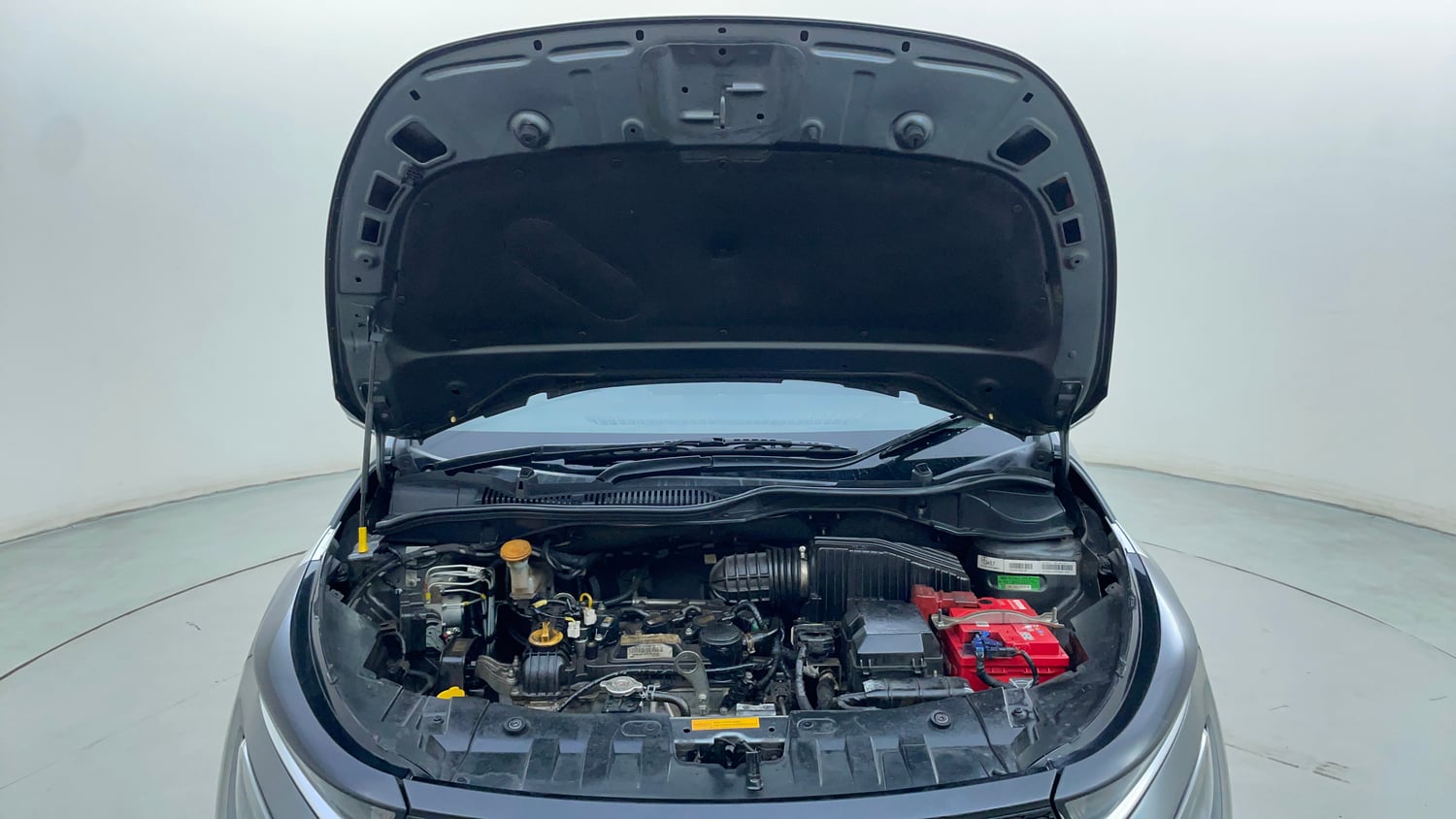 Used 2022 Tata Altroz XZ Plus Petrol Petrol Manual engine ENGINE & BONNET OPEN FRONT VIEW