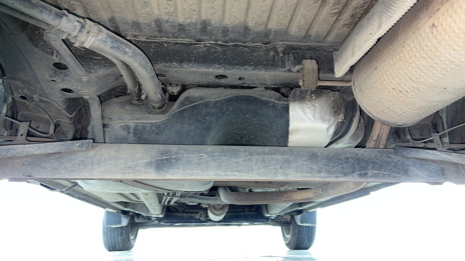 Used 2018 Ford EcoSport Titanium + 1.5L Ti-VCT AT Petrol Automatic extra REAR UNDERBODY VIEW (TAKEN FROM REAR)