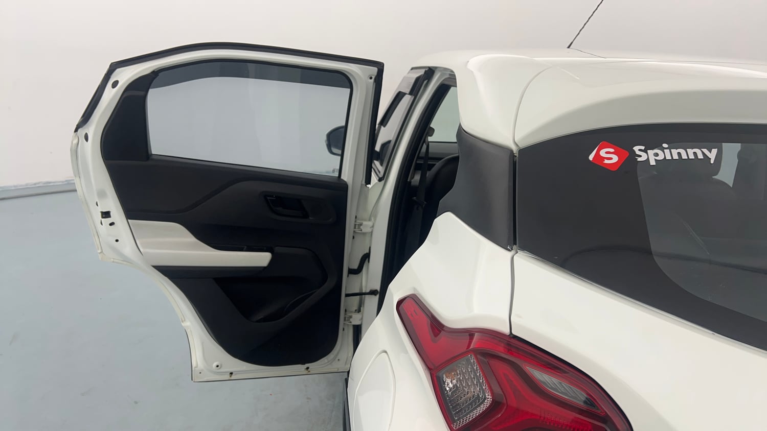 Used 2022 Tata Punch Accomplished Dazzle Pack MT Petrol Manual interior LEFT REAR DOOR OPEN VIEW
