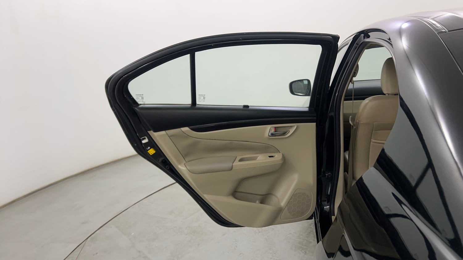 Used 2016 Maruti Suzuki Ciaz ZXI+ AT Petrol Automatic interior LEFT REAR DOOR OPEN VIEW