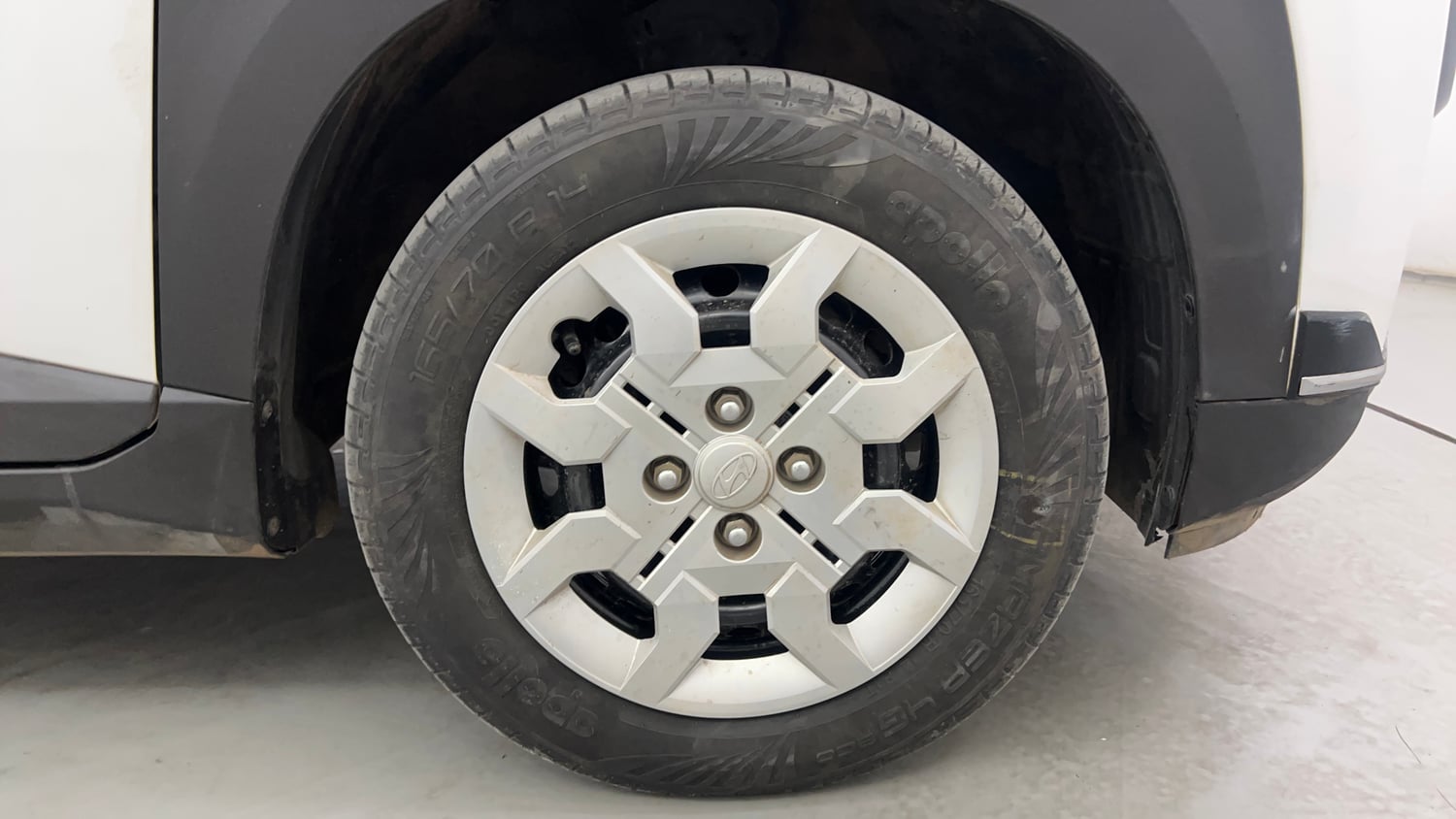 Used 2024 Hyundai Exter S 1.2 MT Petrol Manual tyres RIGHT FRONT TYRE RIM VIEW