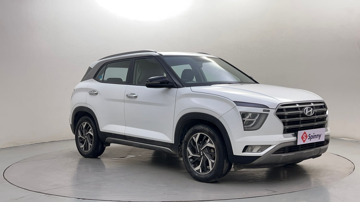 Used 2021 Hyundai Creta SX (O) 1.5 Diesel Automatic Diesel Automatic exterior RIGHT FRONT CORNER VIEW
