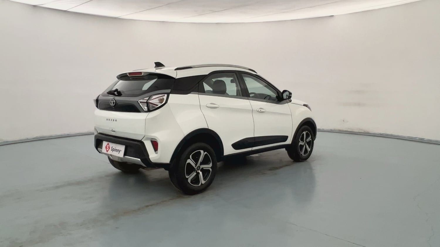 Used 2021 Tata Nexon XZ Plus Petrol Manual exterior RIGHT REAR CORNER VIEW