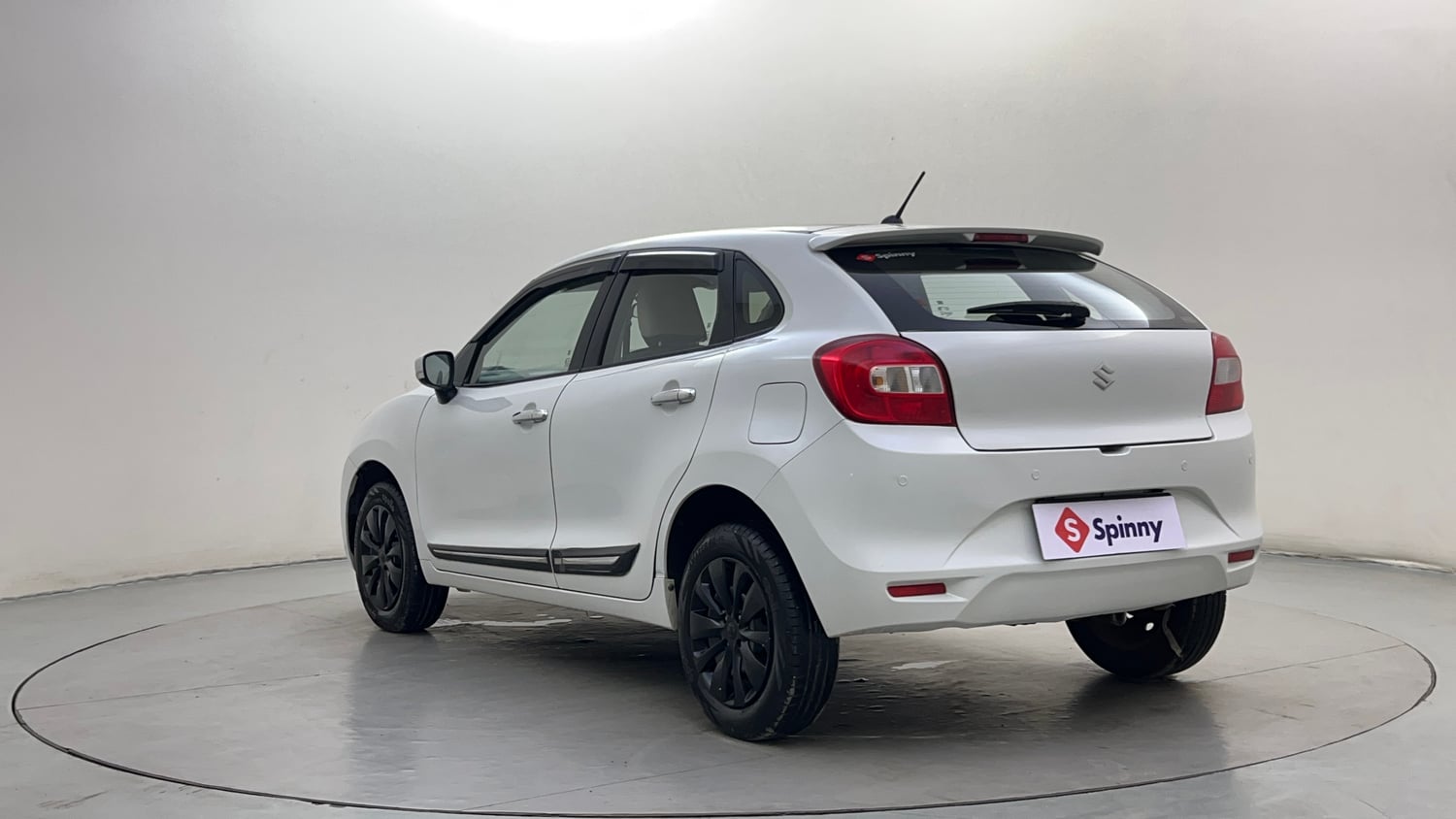 Used 2021 Maruti Suzuki Baleno Delta Petrol Manual exterior LEFT REAR CORNER VIEW
