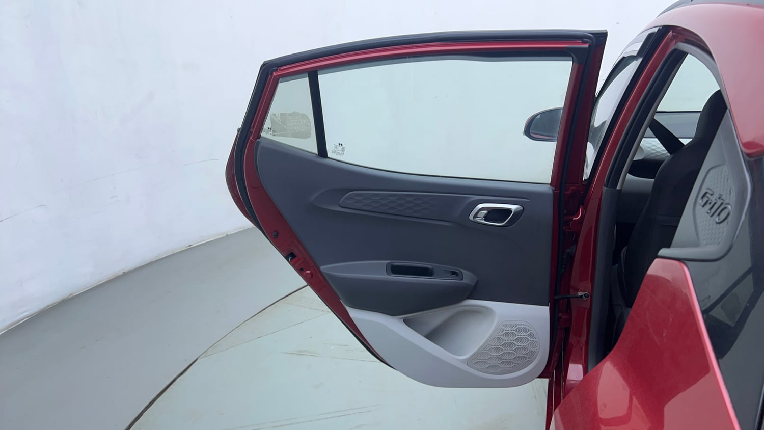 Used 2022 Hyundai Grand i10 Nios Sportz 1.2 Kappa VTVT CNG Cng Manual interior LEFT REAR DOOR OPEN VIEW