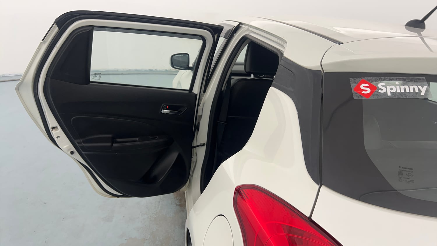 Used 2023 Maruti Suzuki Swift VXi Petrol Manual interior LEFT REAR DOOR OPEN VIEW