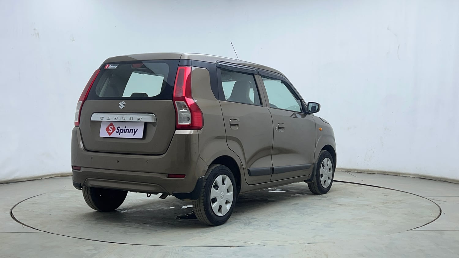 Used 2021 Maruti Suzuki Wagon R 1.0 VXi 1.0 Petrol Manual exterior RIGHT REAR CORNER VIEW