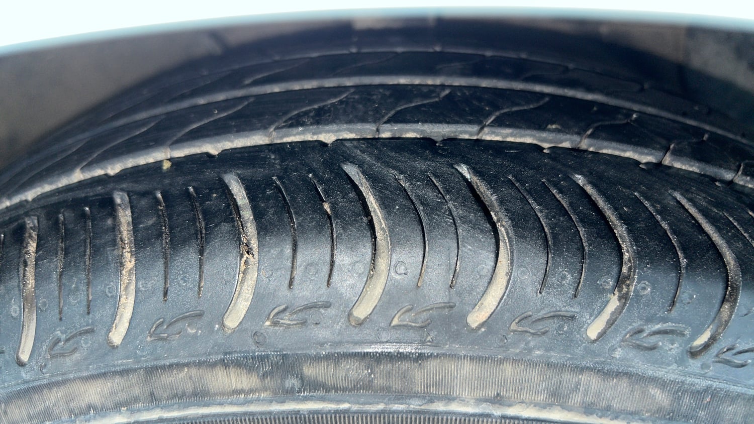 Used 2020 Hyundai Grand i10 Nios Asta 1.2 Kappa VTVT Petrol Manual tyres RIGHT FRONT TYRE TREAD VIEW