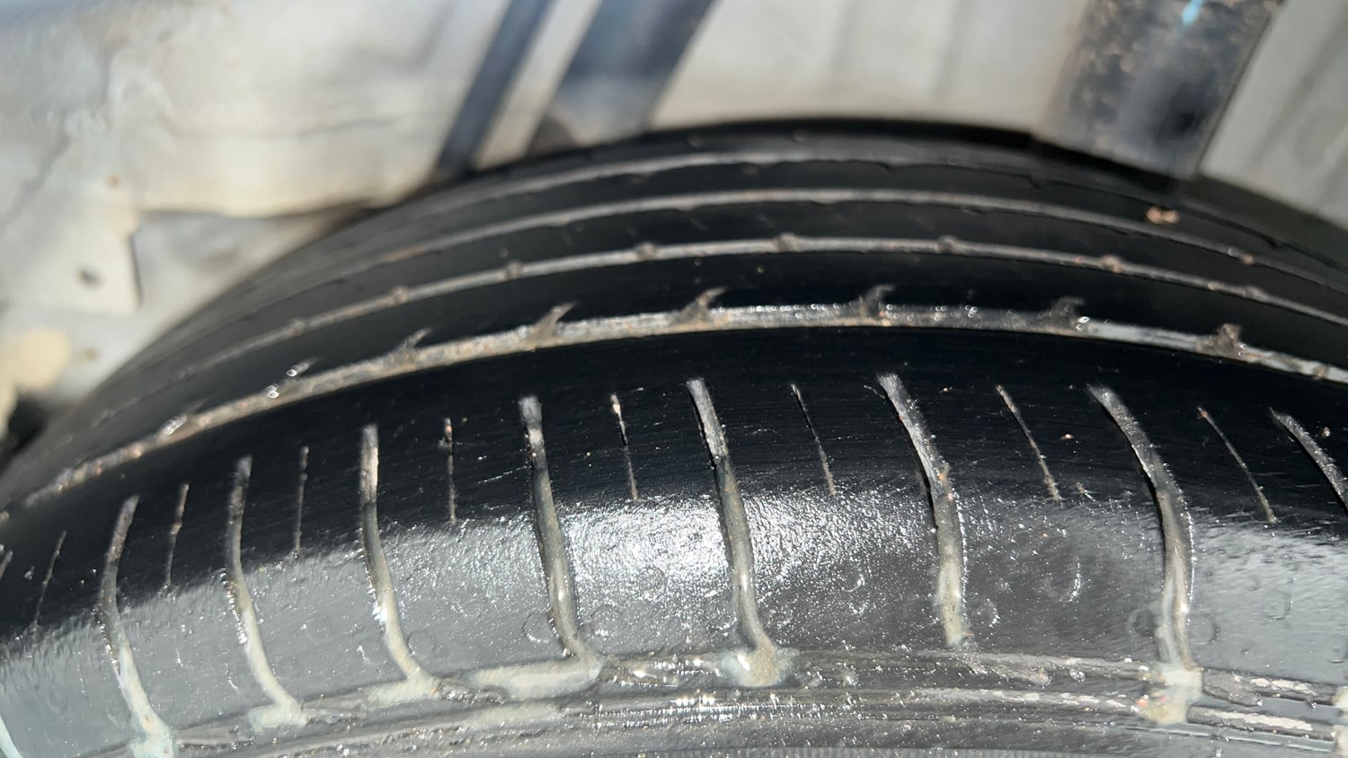 Used 2019 Honda WR-V Edge Edition Plus Petrol Petrol Manual tyres LEFT REAR TYRE TREAD VIEW
