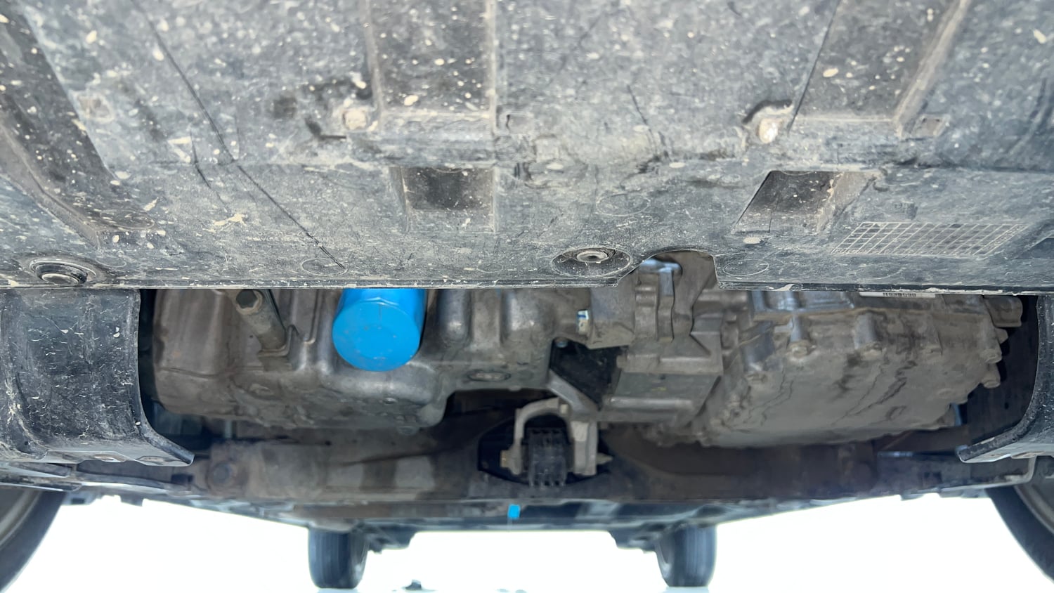Used 2022 Honda City ZX CVT Petrol Petrol Automatic extra FRONT LEFT UNDERBODY VIEW