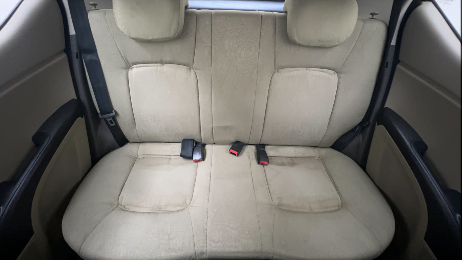 Used 2012 Hyundai i10 Sportz 1.2 Kappa2 Petrol Manual interior REAR SEAT CONDITION VIEW