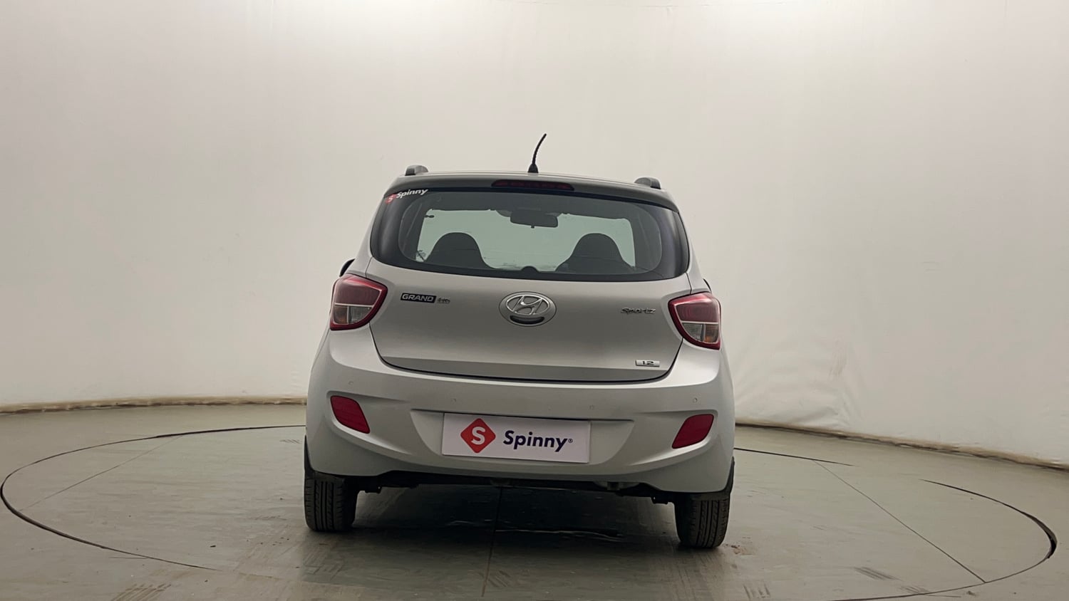 Used 2014 Hyundai Grand i10 Sportz 1.2 Kappa VTVT Petrol Manual exterior BACK VIEW
