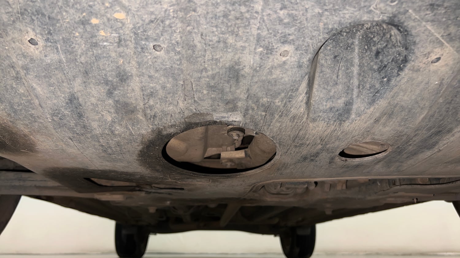 Used 2021 Hyundai Creta SX (O) 1.5 Diesel Automatic Diesel Automatic extra FRONT LEFT UNDERBODY VIEW
