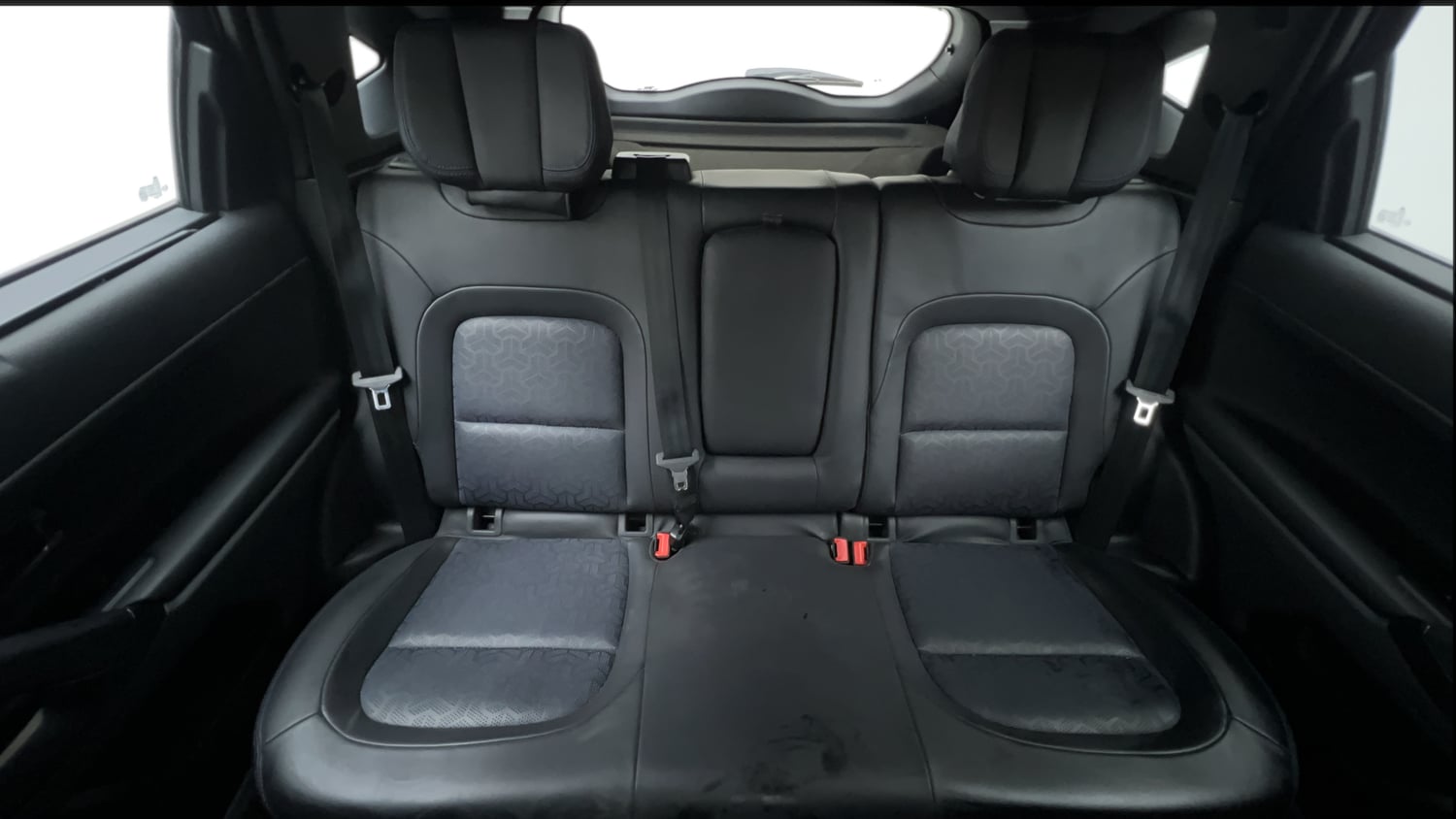 Used 2024 Tata Harrier Fearless Plus Dark Edition AT Diesel Automatic interior REAR SEAT CONDITION VIEW