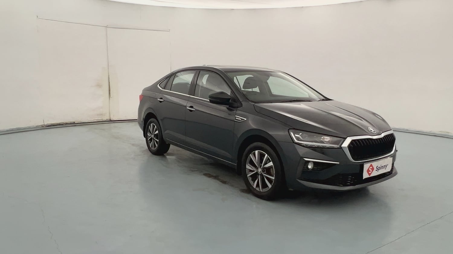Used 2022 Skoda Slavia Style 1.5L TSI MT Petrol Manual exterior RIGHT FRONT CORNER VIEW