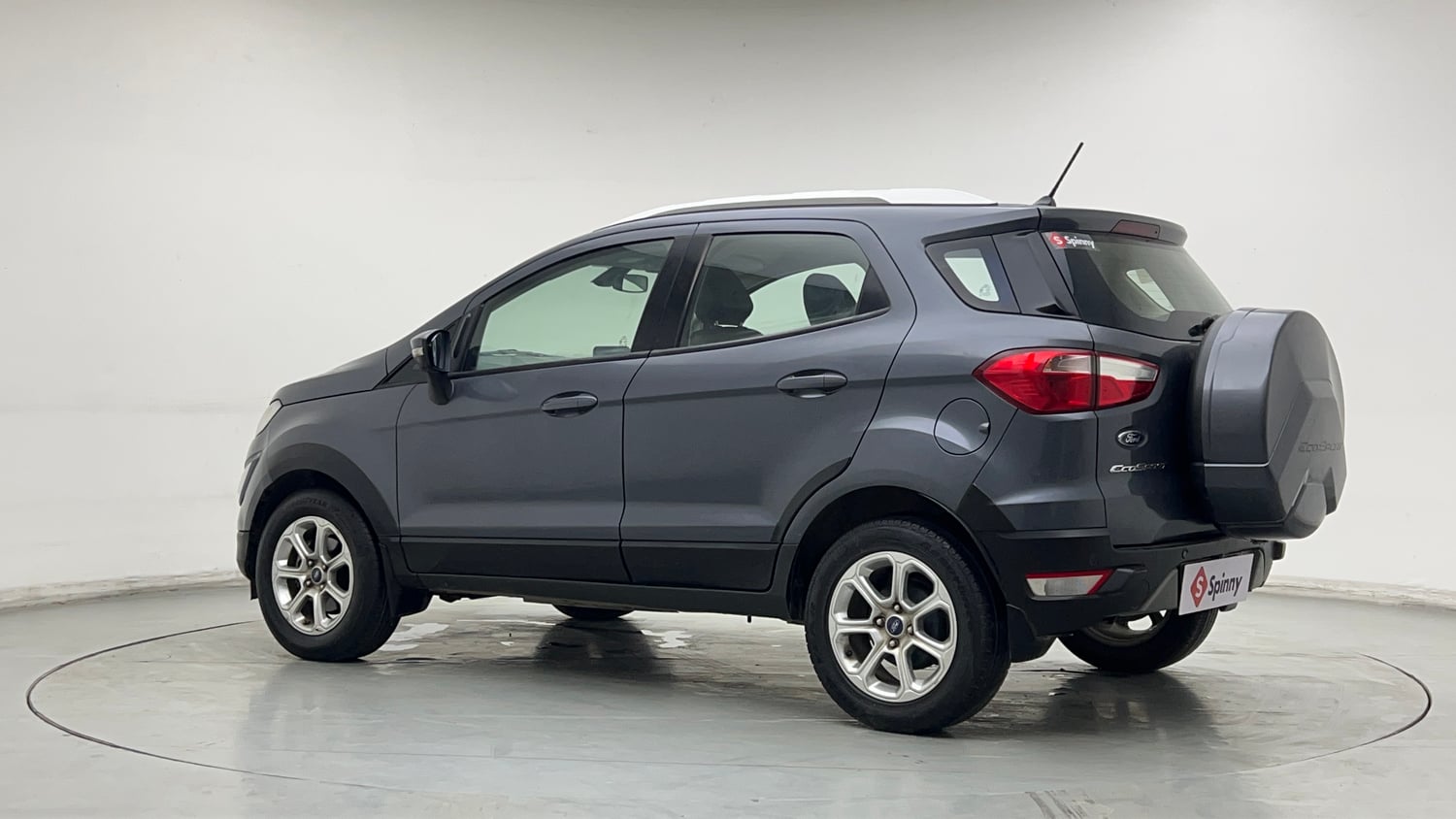 Used 2018 Ford EcoSport Titanium + 1.5L Ti-VCT AT Petrol Automatic exterior LEFT REAR CORNER VIEW