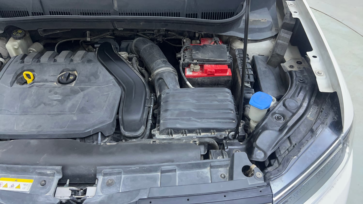 Used 2022 Volkswagen Taigun GT Plus 1.5 TSI DSG Petrol Automatic engine ENGINE LEFT SIDE VIEW