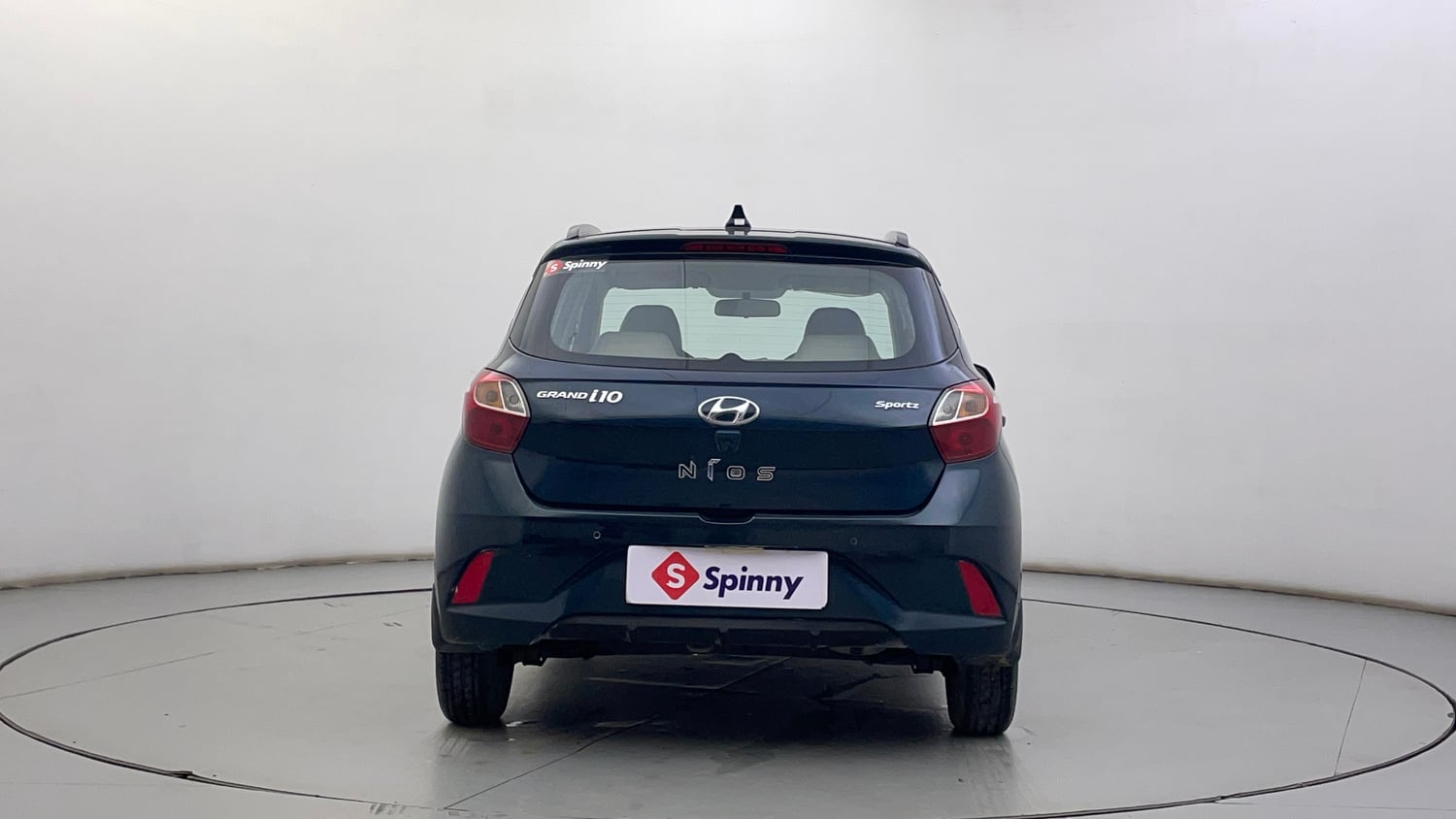 Used 2021 Hyundai Grand i10 Nios Sportz AMT 1.2 Kappa VTVT Petrol Automatic exterior BACK VIEW