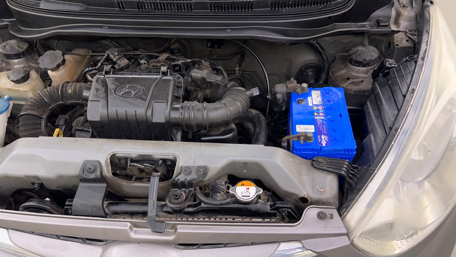Used 2012 Hyundai Eon Magna + Petrol Manual engine ENGINE LEFT SIDE VIEW