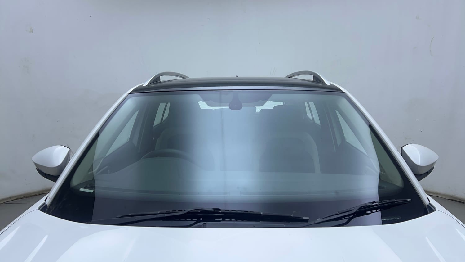 Used 2022 Volkswagen Taigun GT Plus 1.5 TSI DSG Petrol Automatic exterior FRONT WINDSHIELD VIEW